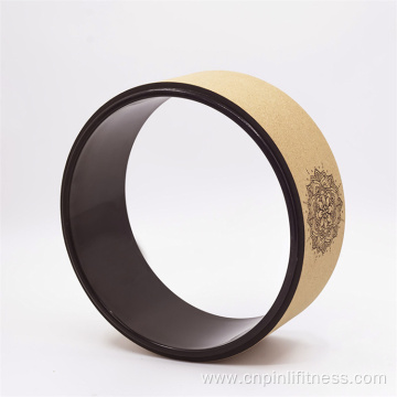 Eco-Friendly Yoga Cork Wheel Natural Spine